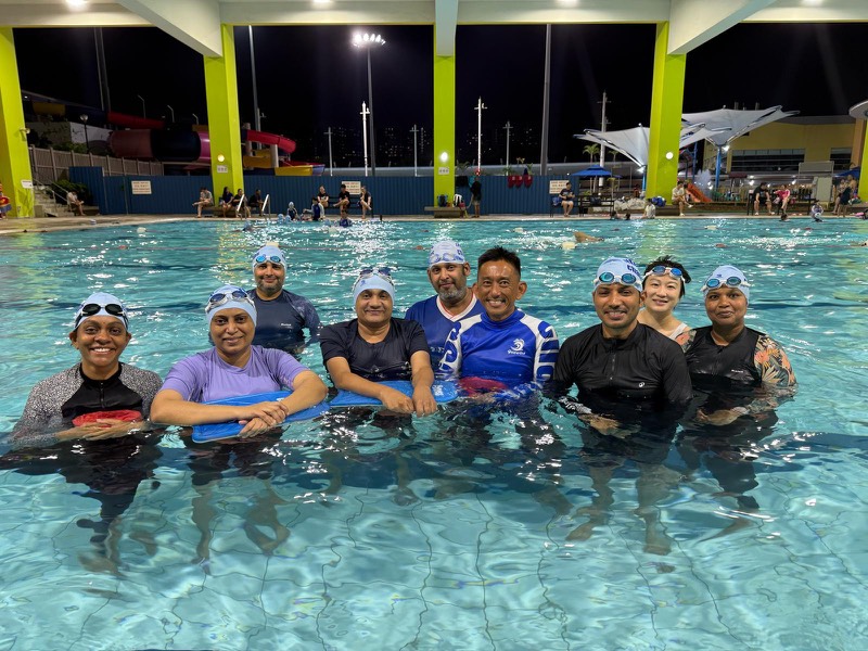 Mixed Adults Swimming Programme - swimming lessons at Fitness Champs